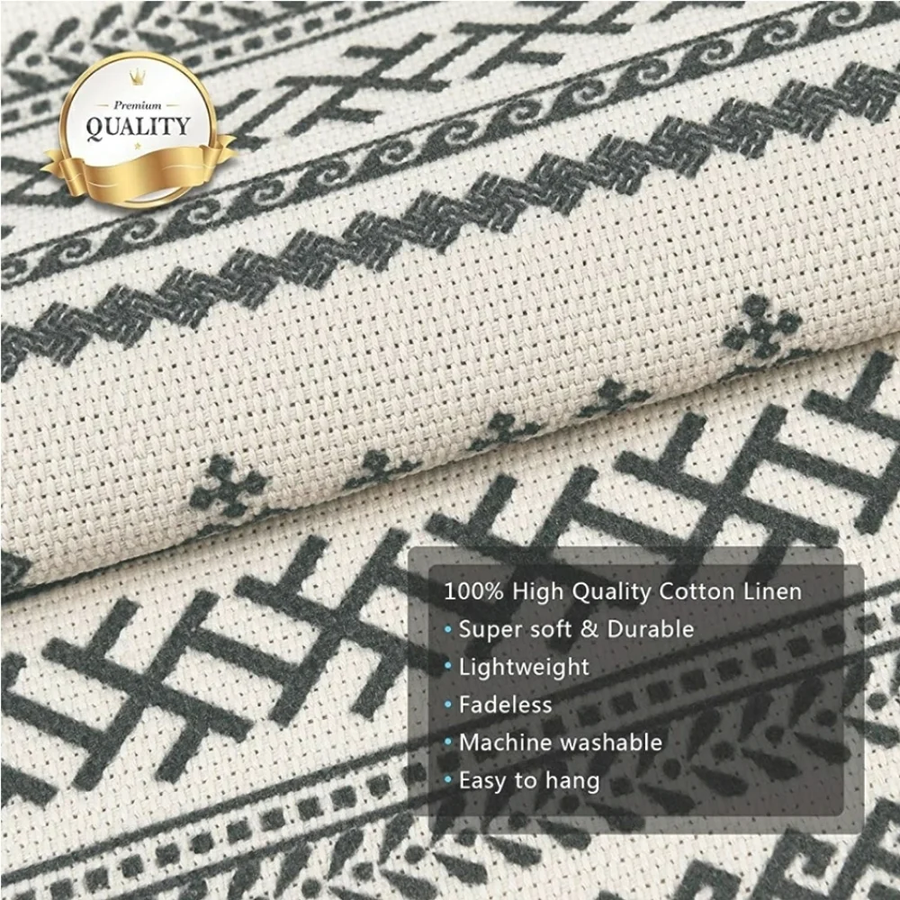 2 Pcs Macrame Woven Mandala tapestry